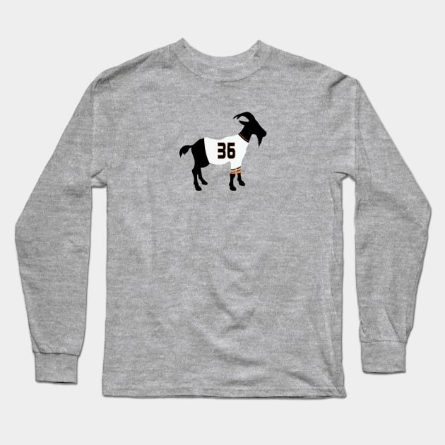 John Gibson GOAT Long Sleeve T-Shirt by cwijeta